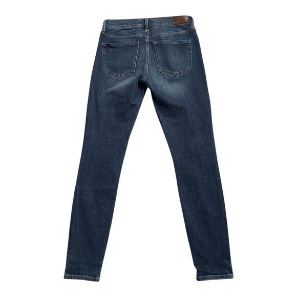 EXPRESS Womens Size 4 Mid Rise Repreve Legging Jegging Skinny Blue Jeans - Picture 2 of 6